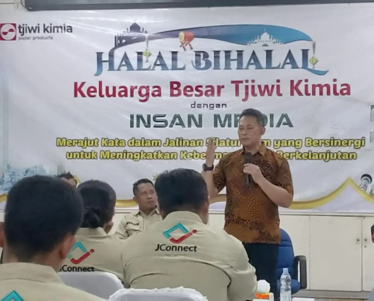 Halalbihalal dengan Wartawan, Pabrik Kertas Tjiwi Kimia Gaungkan Kepedulian Lingkungan