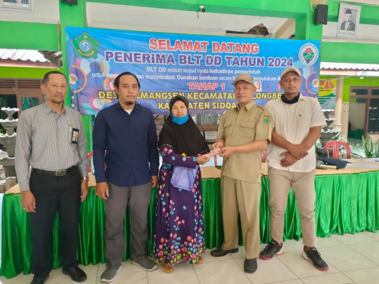 Pemerintah Desa Kemangseng Salurkan  BLT Tahun 2024