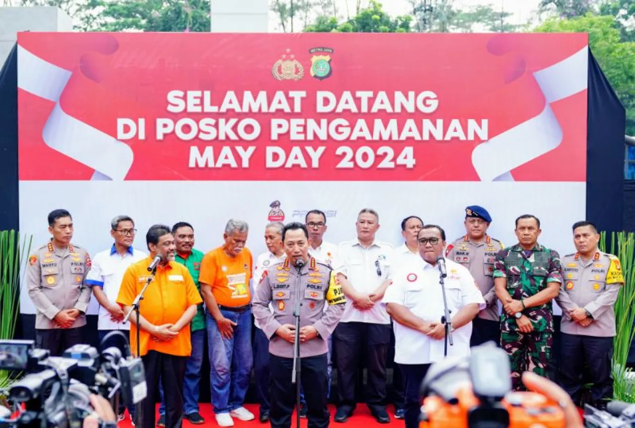 Aksi May Day, Kapolri: Bentuk Timsus untuk Lindungi dan Kawal Hak Buruh
