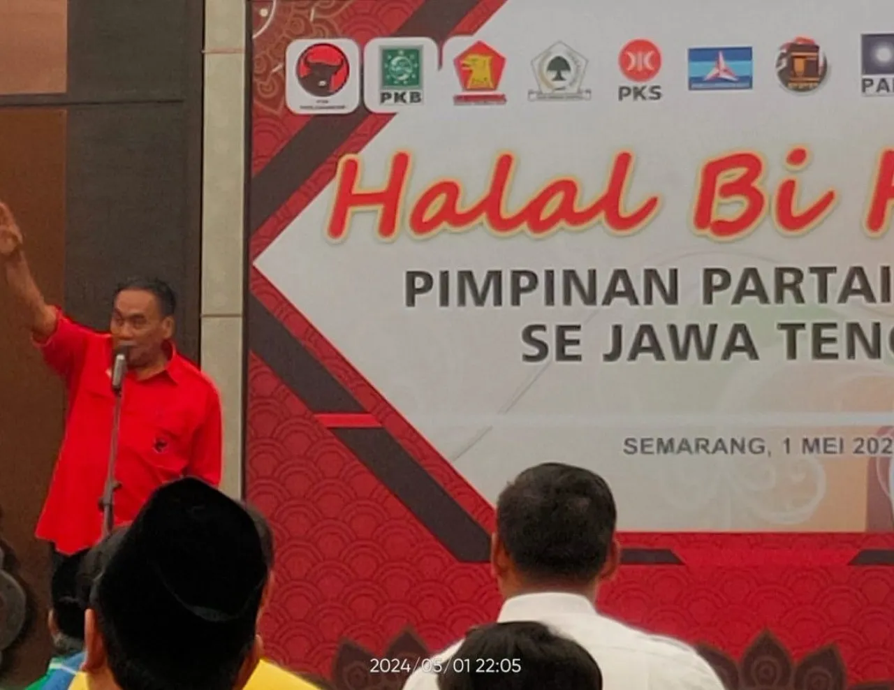Halal Bi Halal Pimpinan Parpol se-Jateng Guyub Rukun