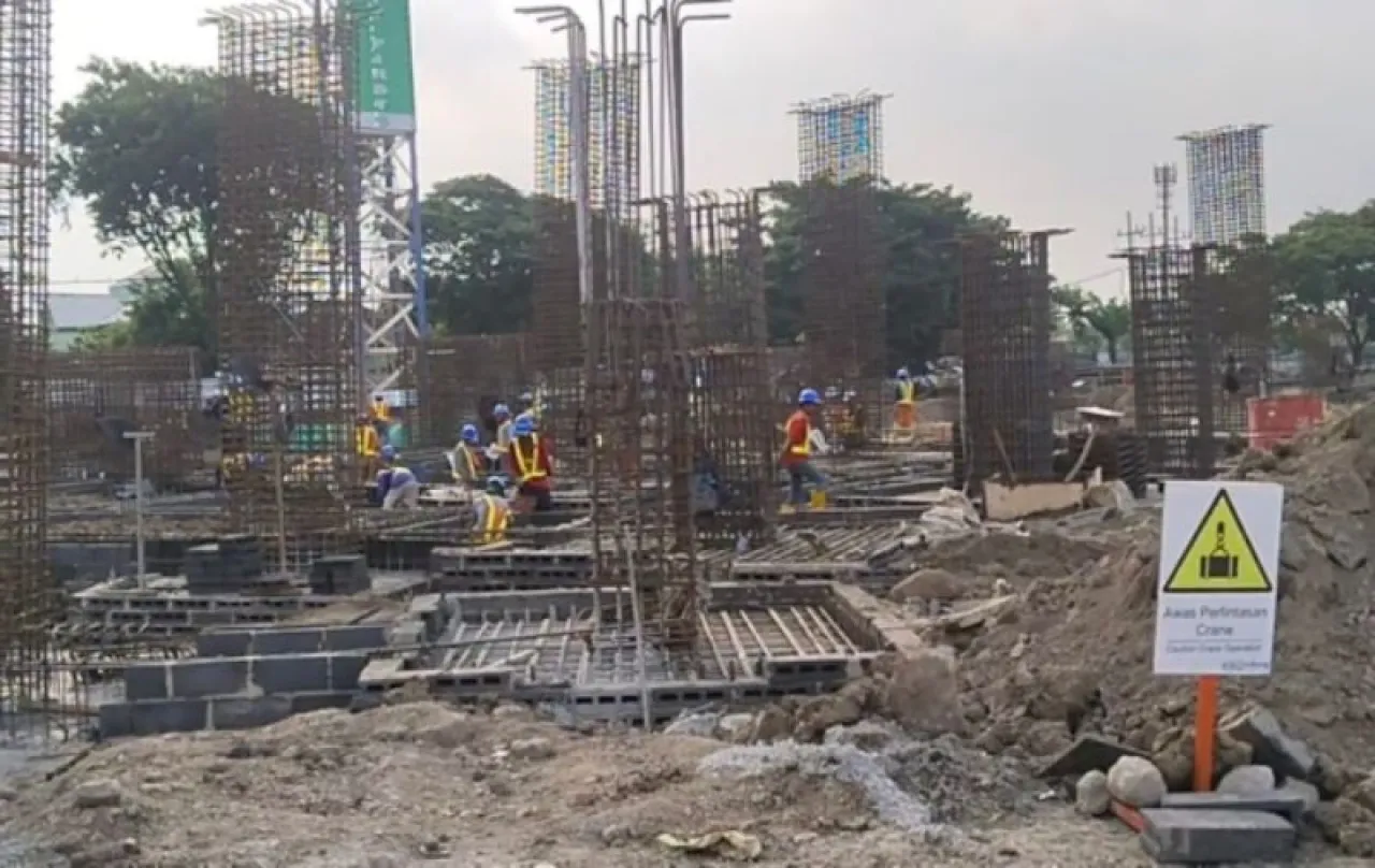 Fisik Proyek Stadion Surajaya Lamongan Sudah 6,9 Persen