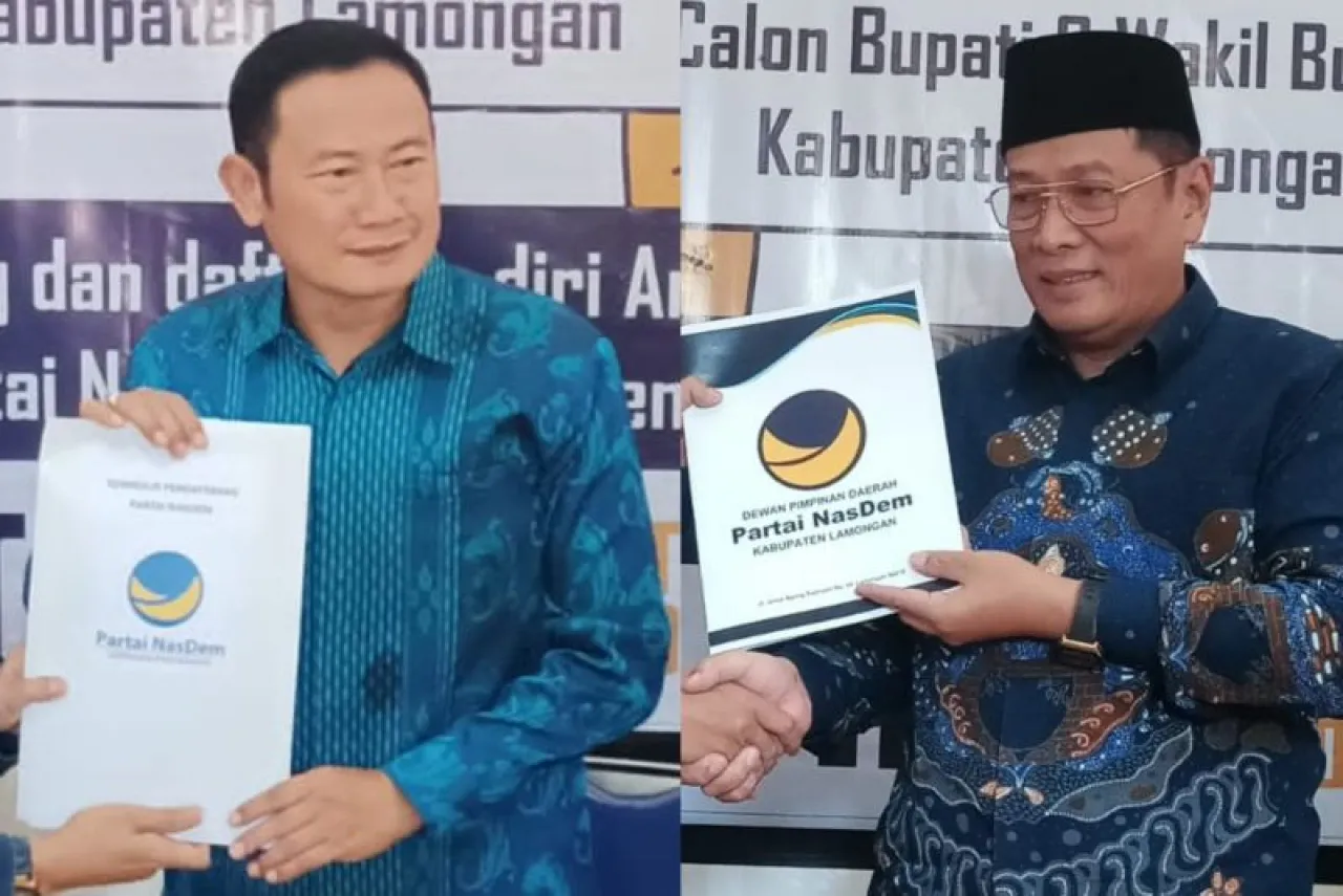 Rebut 3 Kursi Nasdem, Yes Bro Masing-masing Daftar Bacalon Bupati Lamongan