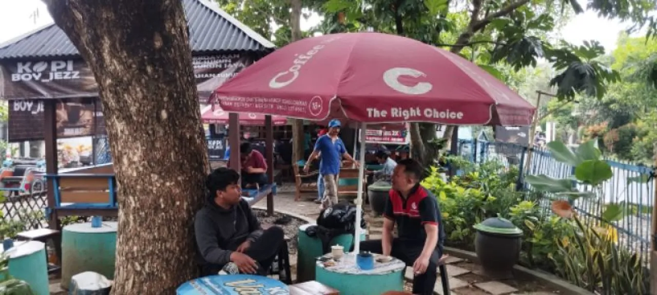 Warkop Boy Jezz Taman Walet Tawarkan Keasrian dengan Fasilitas Wifi dan Karaoke Gratis