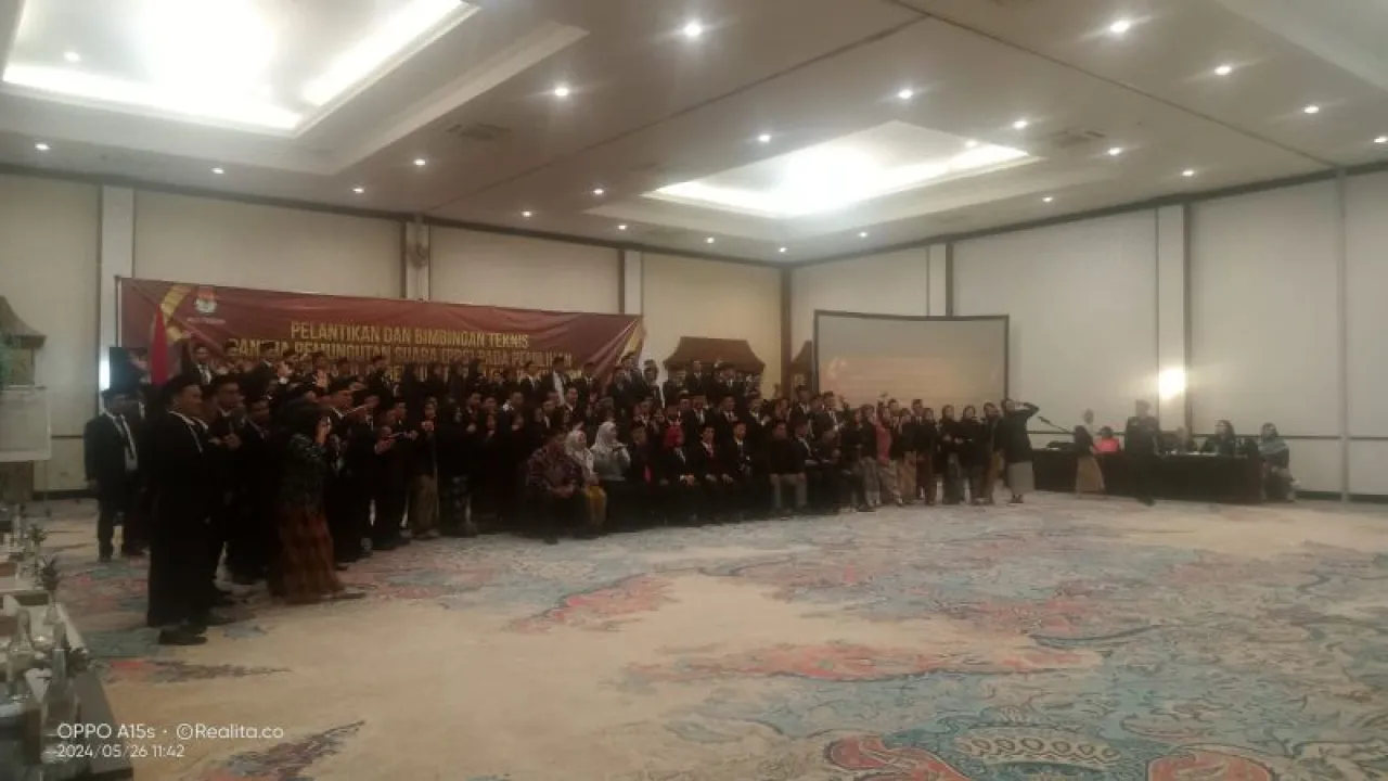 129 Anggota PPS di Cilegon Dilantik