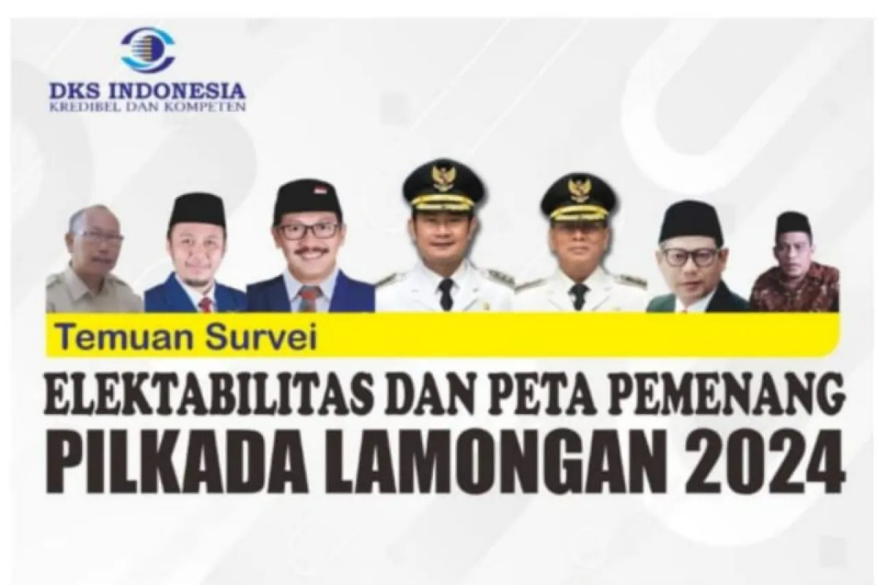 Survey DKSI, Popularitas YES dan 3 Bacabup Lamongan Lainnya di Atas 50 Persen