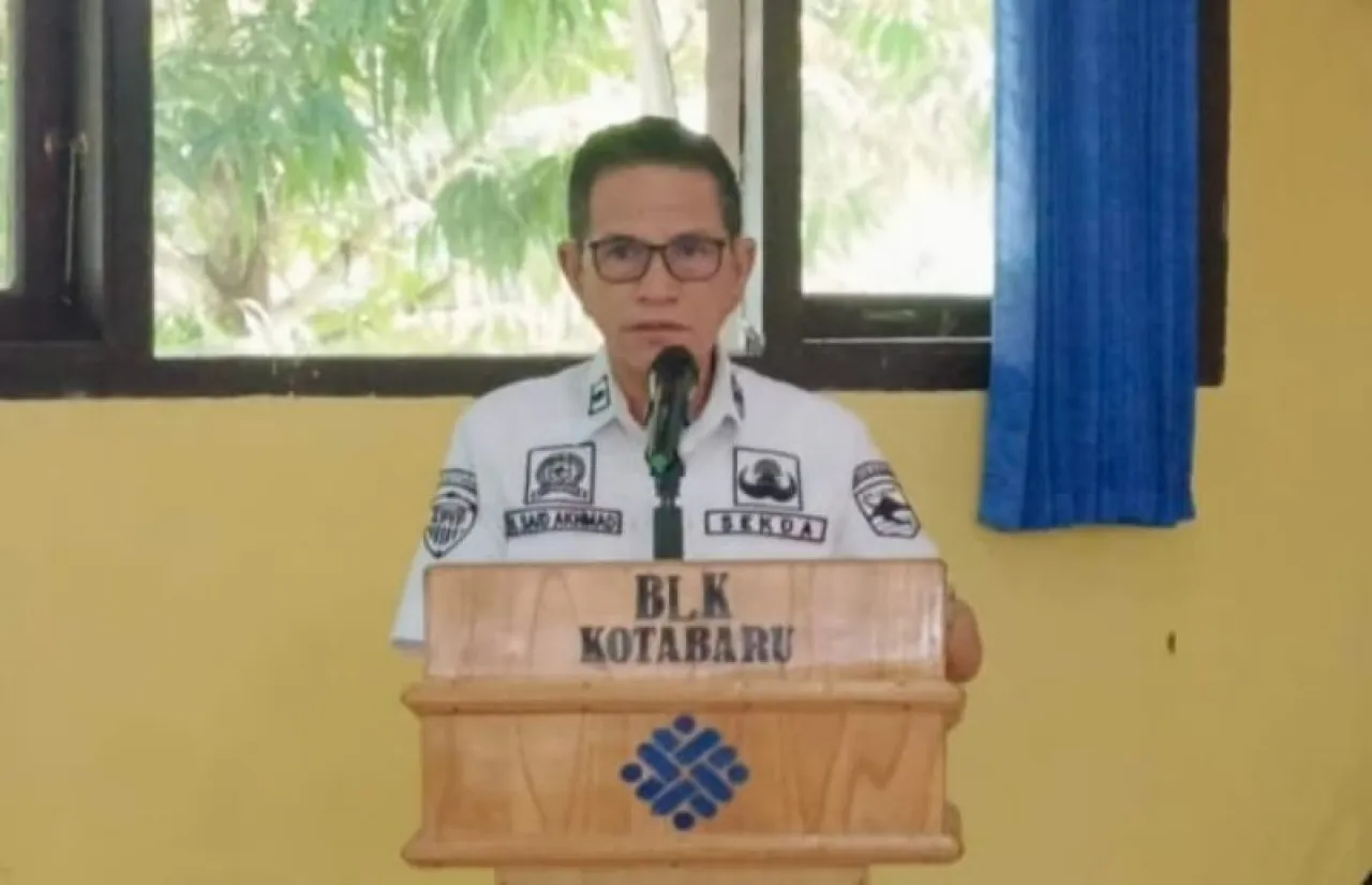 Sekretaris Daerah Kotabaru Buka Pelatihan Berbasis Kompetensi di Balai Latihan Kerja