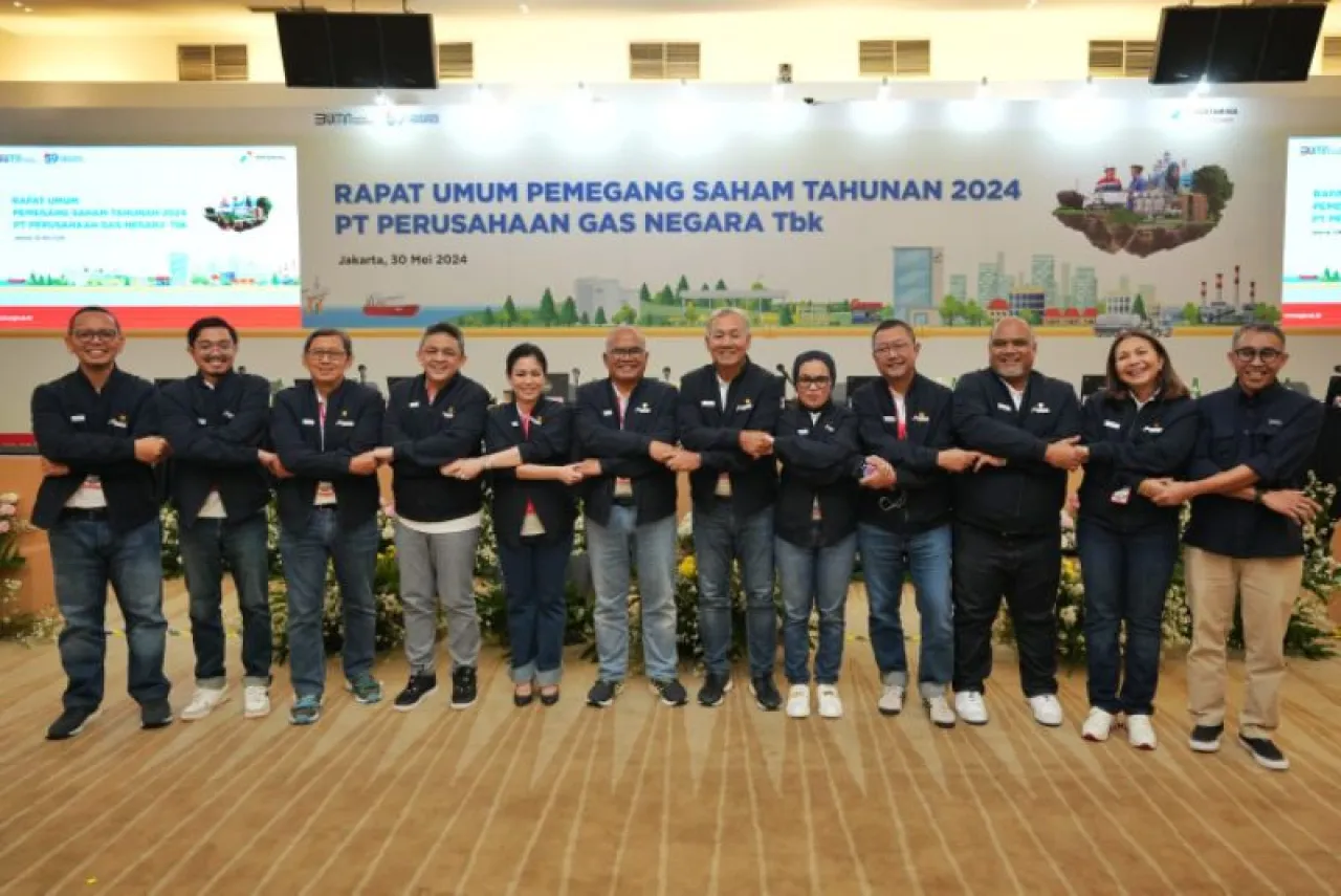 RUPST PGN 2023 Tetapkan Pengurus Baru Perseroan dan Bagikan Deviden USD 222,43 Juta
