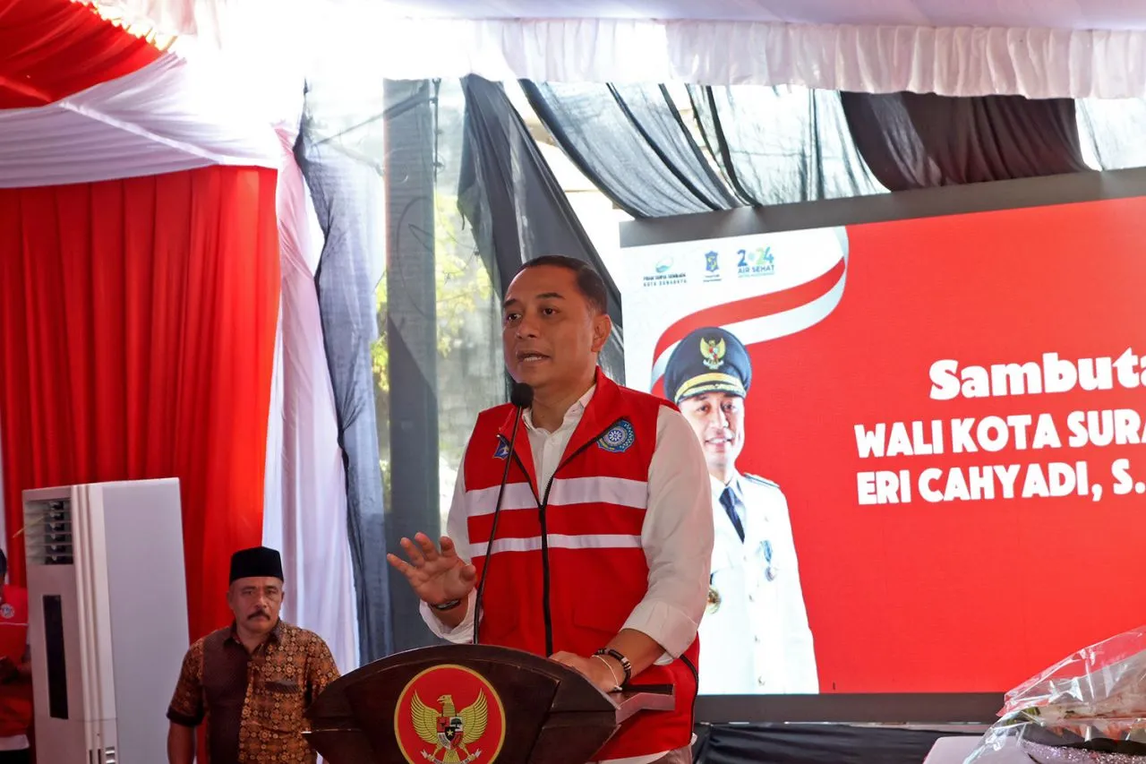 Wali Kota Eri Cahyadi Resmikan Master Meter di Tambak Dalam, Ratusan Warga bisa Nikmati Air PDAM