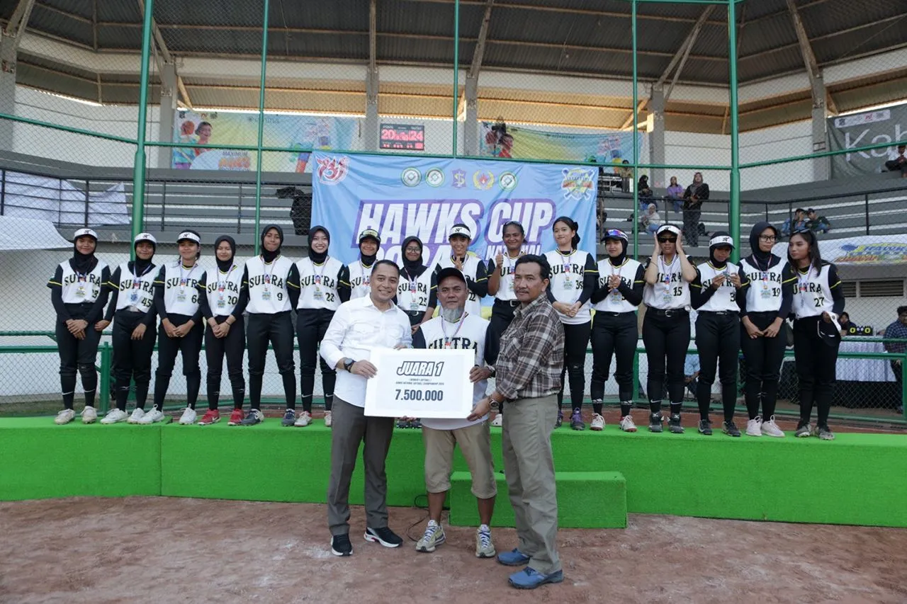 Kejurnas Softball Hawks Cup 2024 Meriahkan Hari Jadi Kota Surabaya ke-731