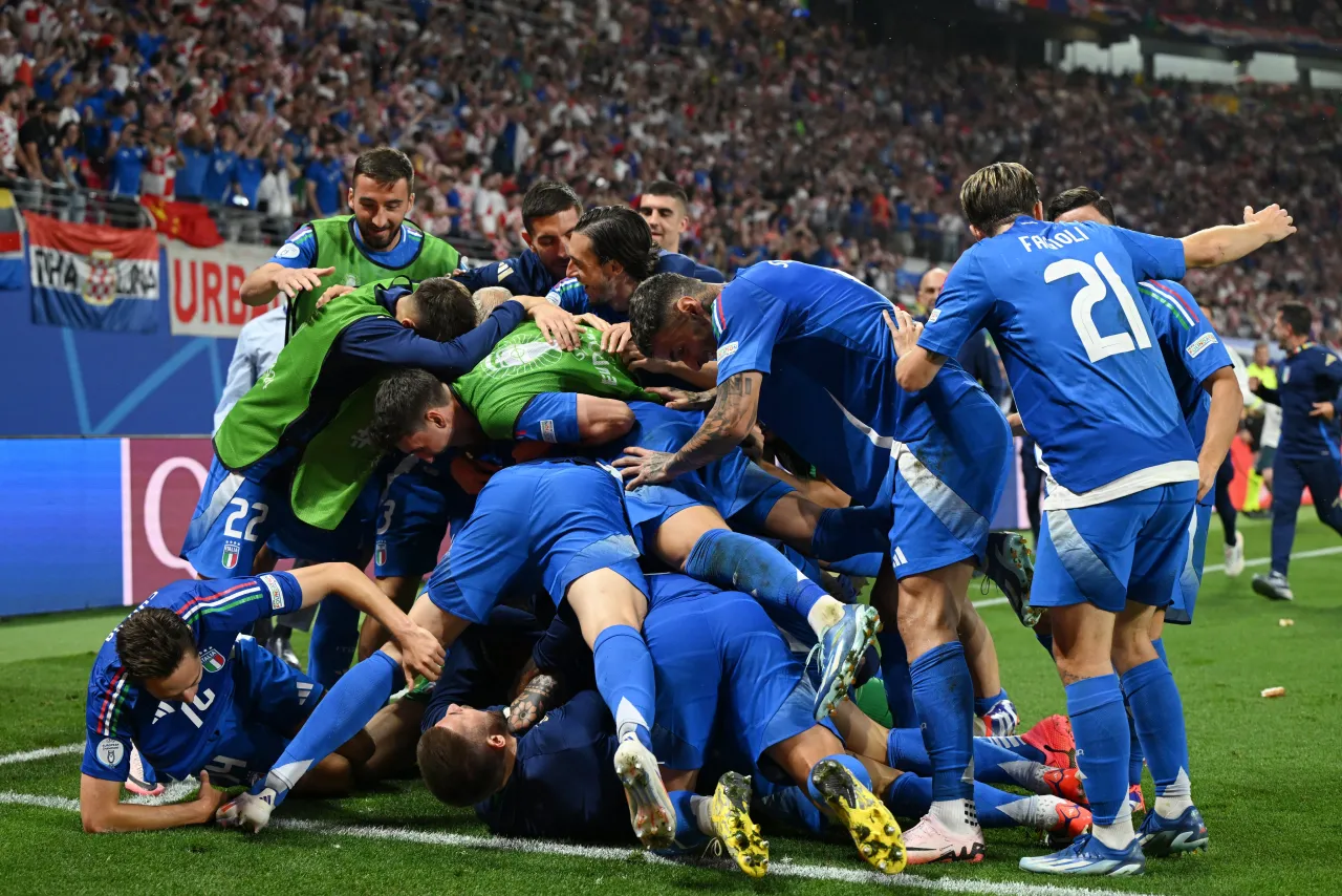Gol Italia di Detik Terakhir, Akhiri Langkah Kroasia di Euro 2024