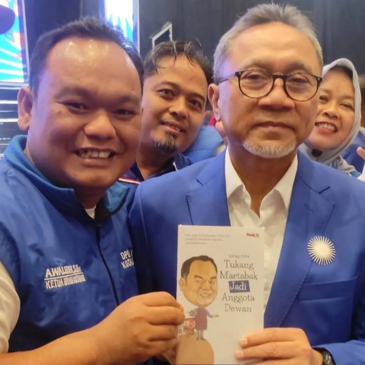 Luncurkan Buku Tukang Martabak Jadi Anggota Dewan, Apa Keinginan Awaludin?