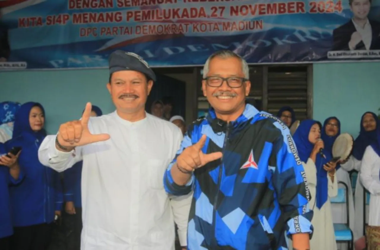 Siapapun Pilihan Bacawawali, Demokrat Kota Madiun Komitmen Bersama Maidi