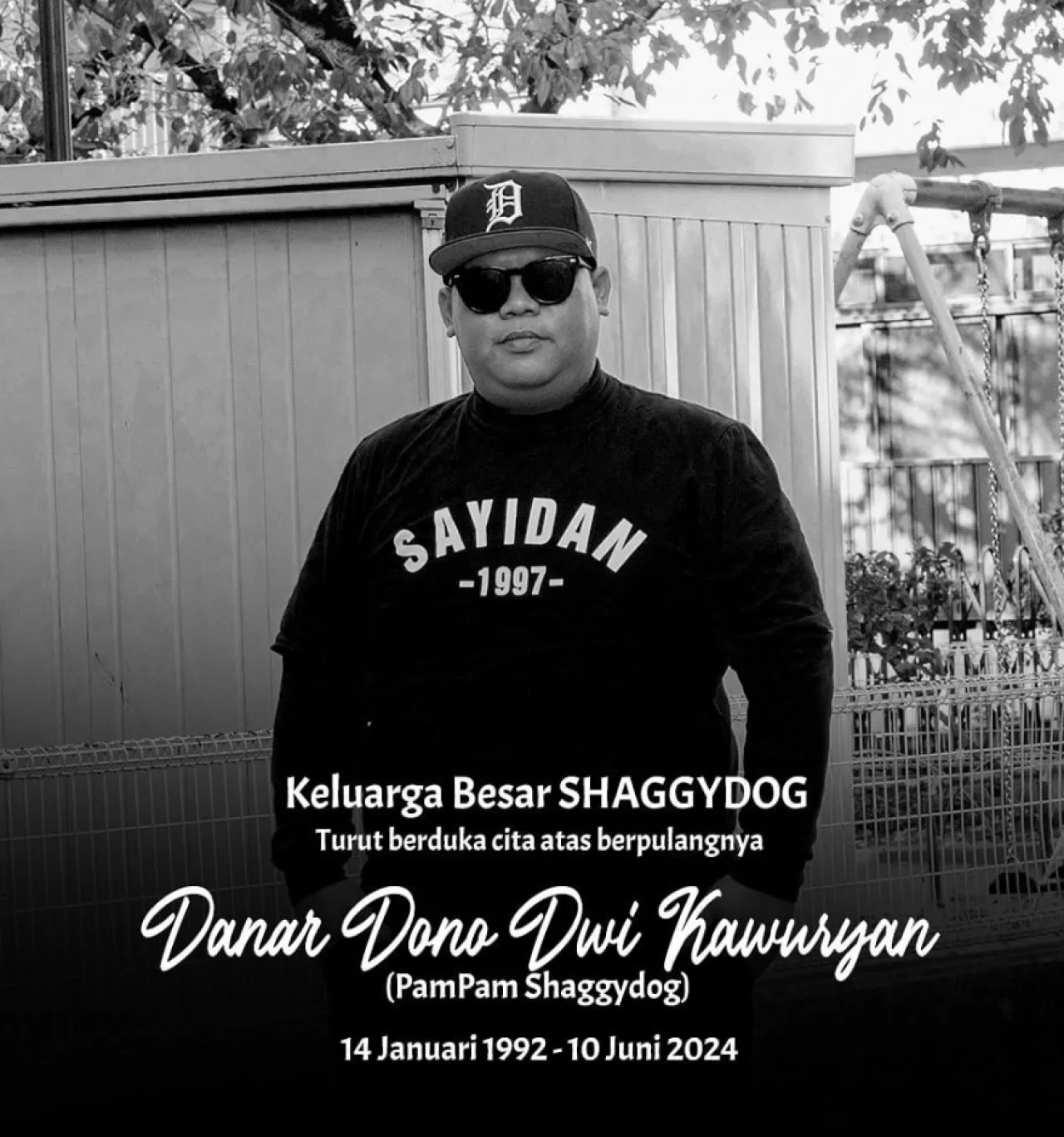 Personel Band Shaggydog, Pam Pam Wafat
