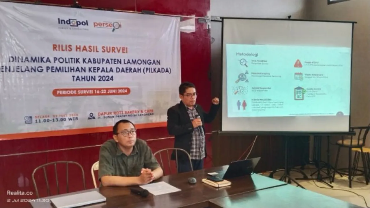 Hasil Indopol Survey, Elektabilitas YES di Atas 50 Persen