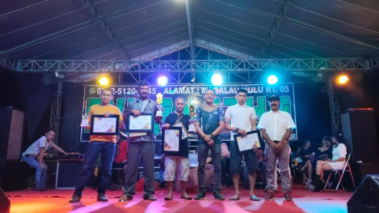 Rangkaian Perayaan HUT Bhayangkara ke-78 Polsek Sungai Durian, Ditutup dengan Pembagian Hadiah 