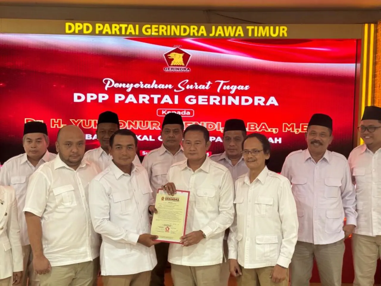 Ditandatangani Prabowo Subianto, Gerindra Tugaskan Yes Jadi Bacalon Bupati Lamongan