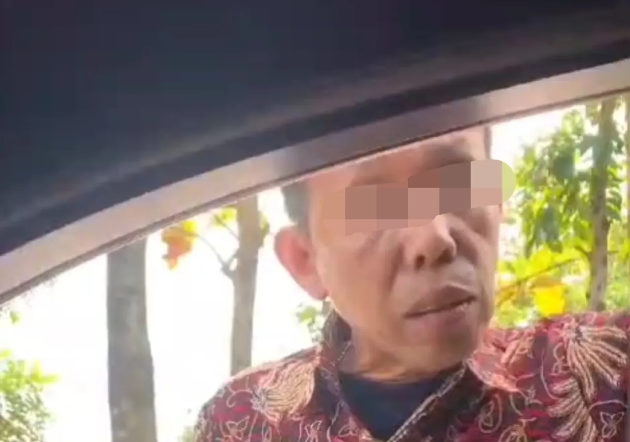 Melawan Arah, Pria Mengaku Ketua Ormas malah Marah-Marah: Ini Wilayahku, Kamu yang Mundur!