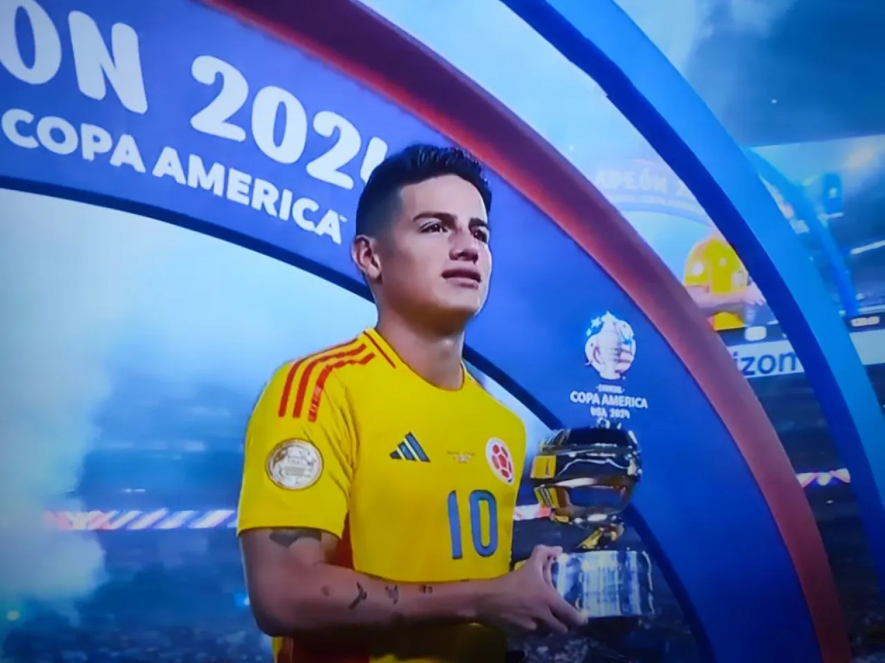 Kolombia Kalah, James Rodriguez Dinobatkan sebagai Pemain Terbaik Copa America 2024