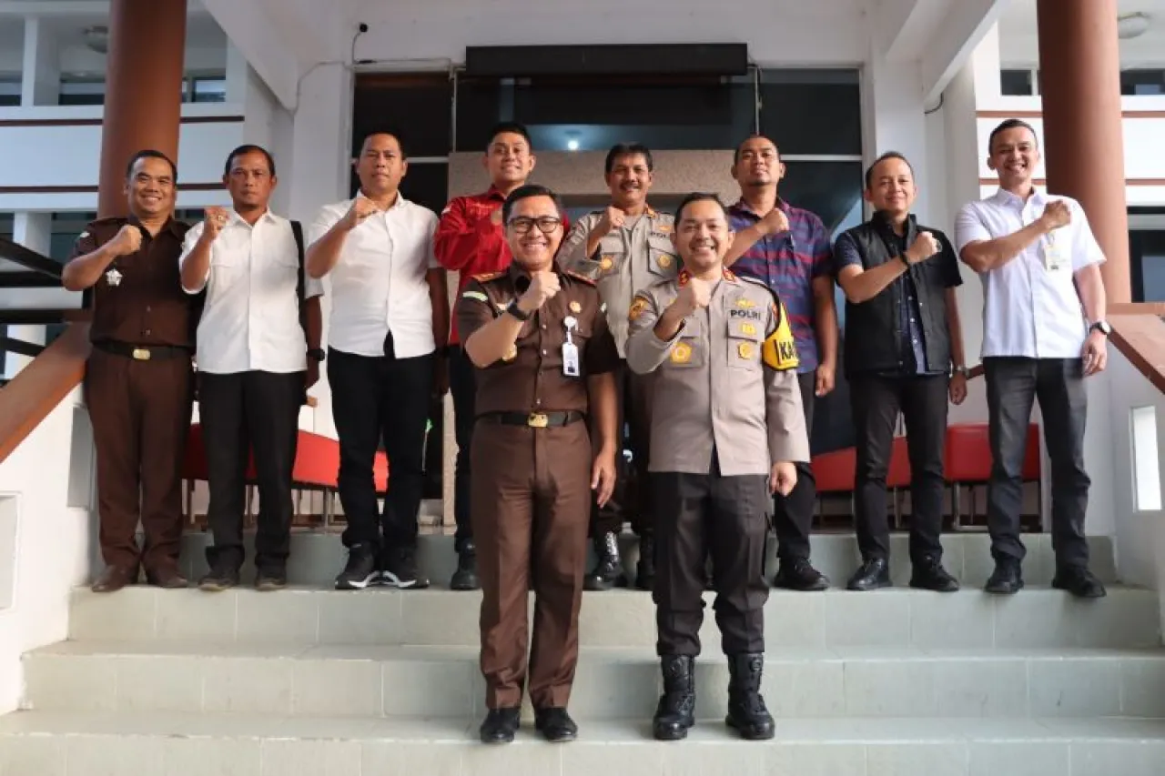Perkuat Sinergitas, Kapolres Batu Silaturahmi ke Kajari, PCNU dan MPC PP Kota Batu