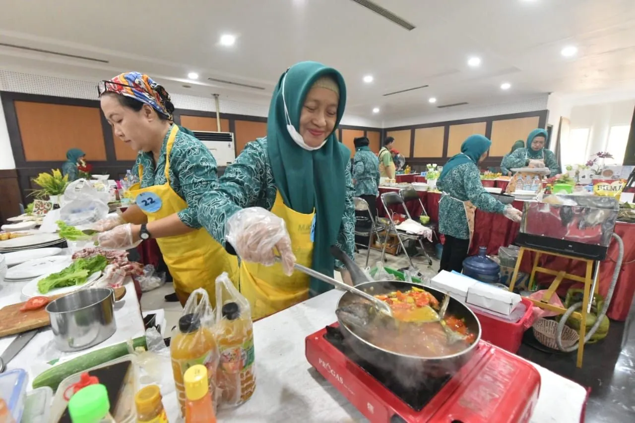 Lomba Masak Ikan Tingkat Kota Surabaya, Kreasi Menu Olahan Semakin Bervariasi