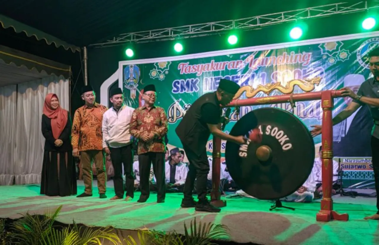 Alih Status Clear, SMKN 1 Sokoo Ponorogo Gelar Tasyakuran