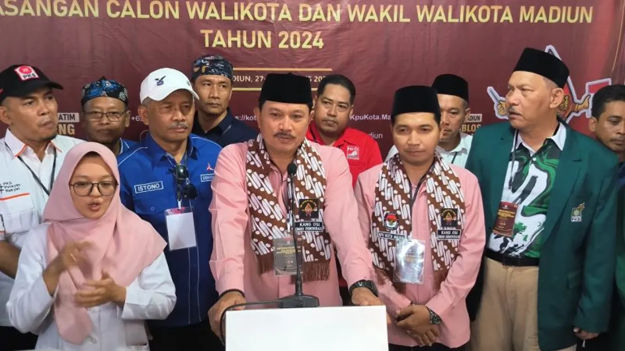 11 Parpol Pendukung Dampingi Maidi-Panuntun Daftar ke KPU