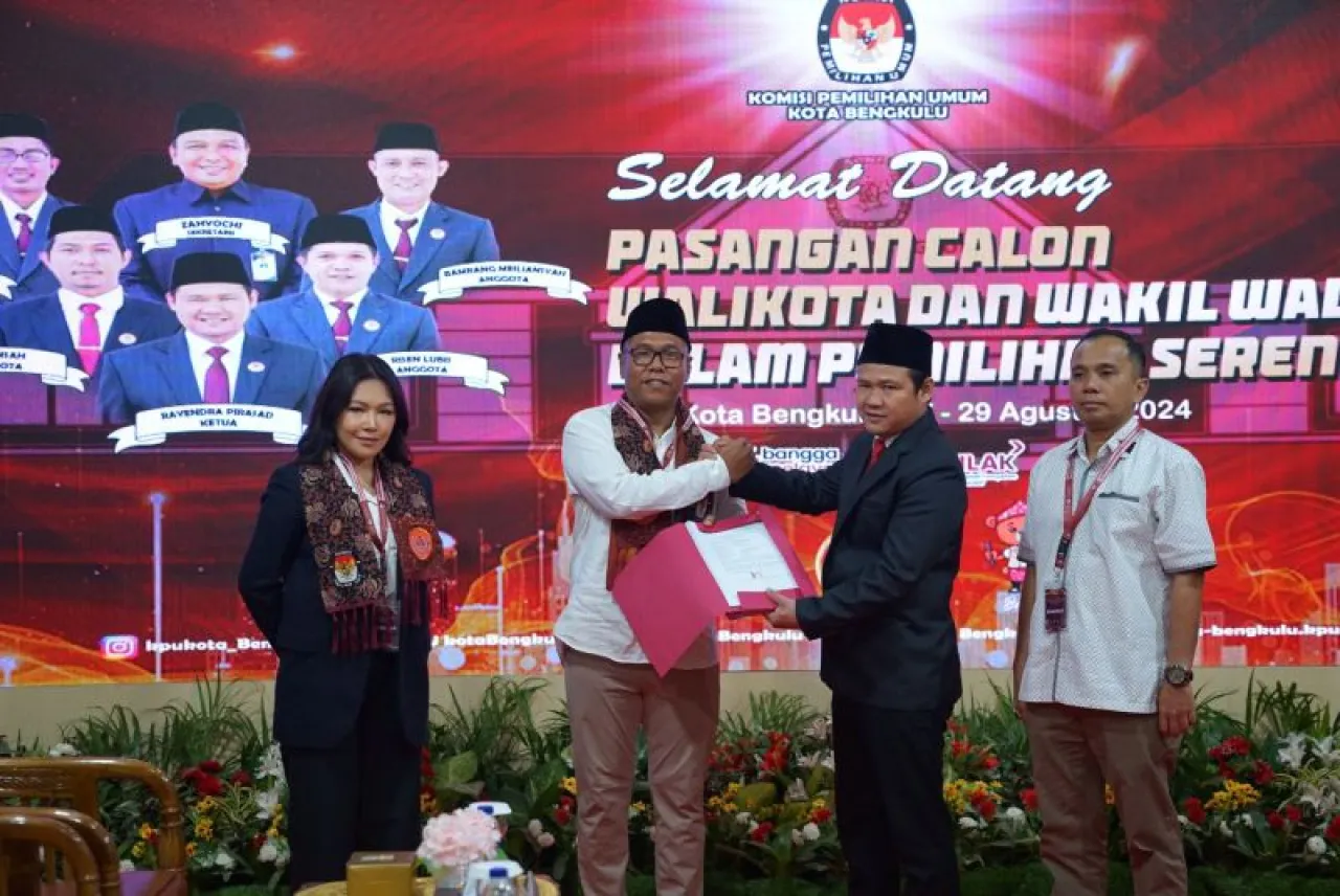Daftar KPU, Pasangan Dedy-Agi Sampaikan Program Unggulan Kampung Juara