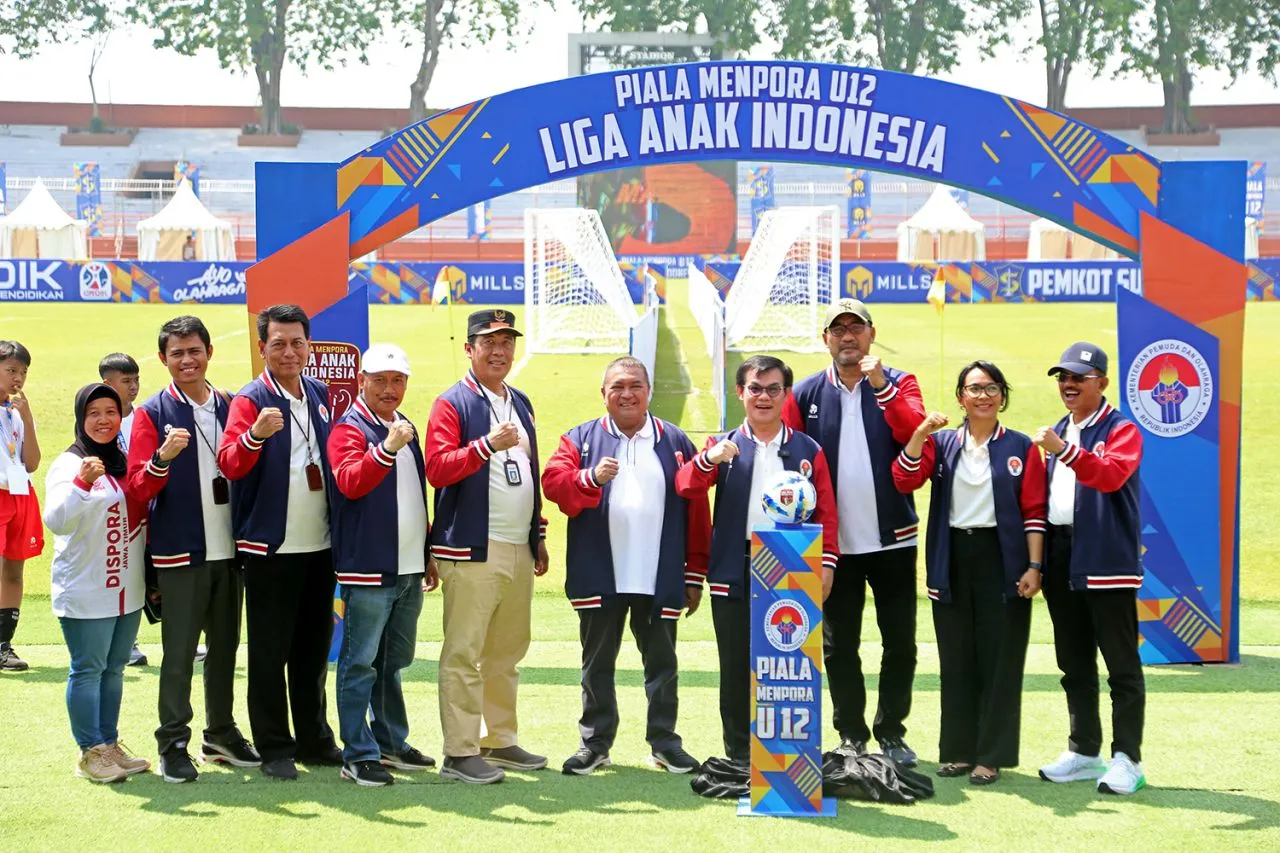 Stadion Legendaris G10N Surabaya Jadi Tuan Rumah Piala Kemenpora Liga Anak Indonesia U-12