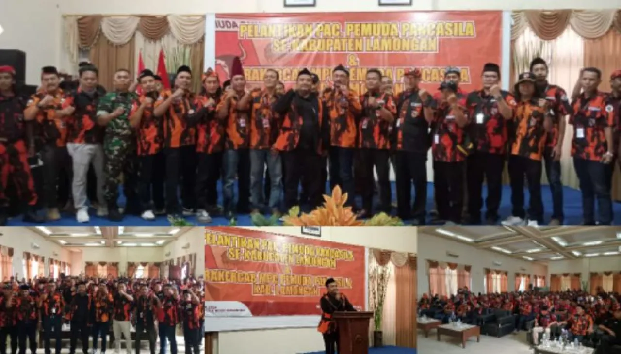 Lantik 27 PAC, Pemuda Pancasila Lamongan Targetkan 1000 KTA