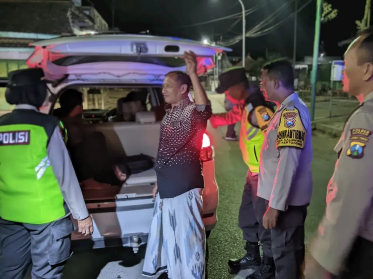 Polres Nganjuk Cegah Tindak Kejahatan Jalanan dengan Pola Patroli SREG