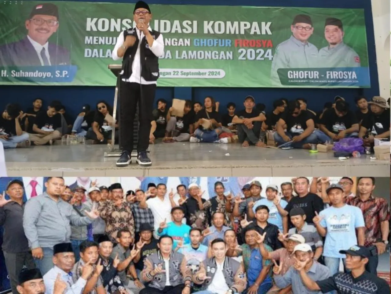 Barisan Relawan "Kompak" Terbelah di Pilkada Lamongan Tahun Ini