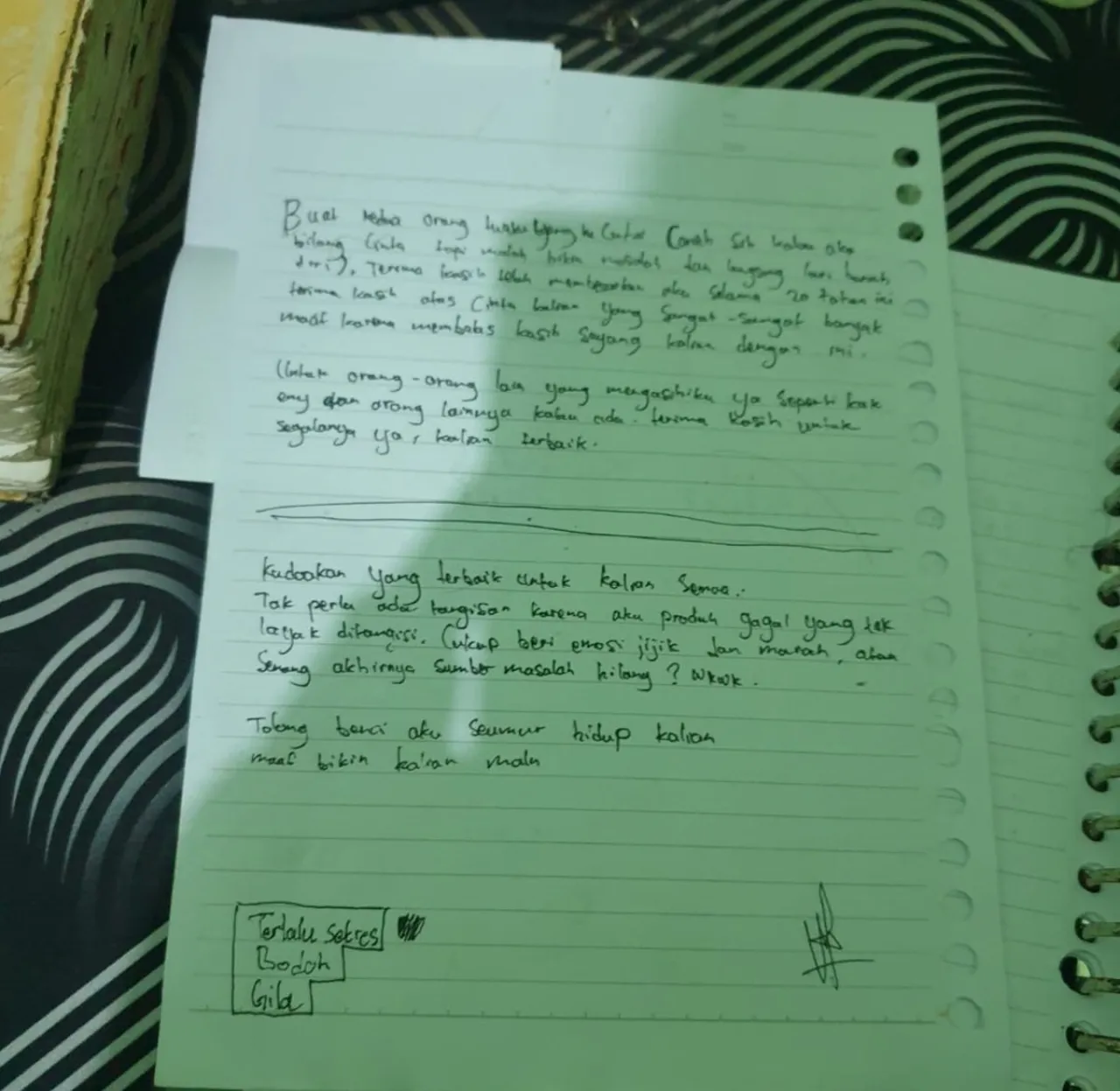 Mahasiswa Unnes Semarang yang Gantung Diri, Tinggalkan Surat Wasiat untuk Orang Tuanya