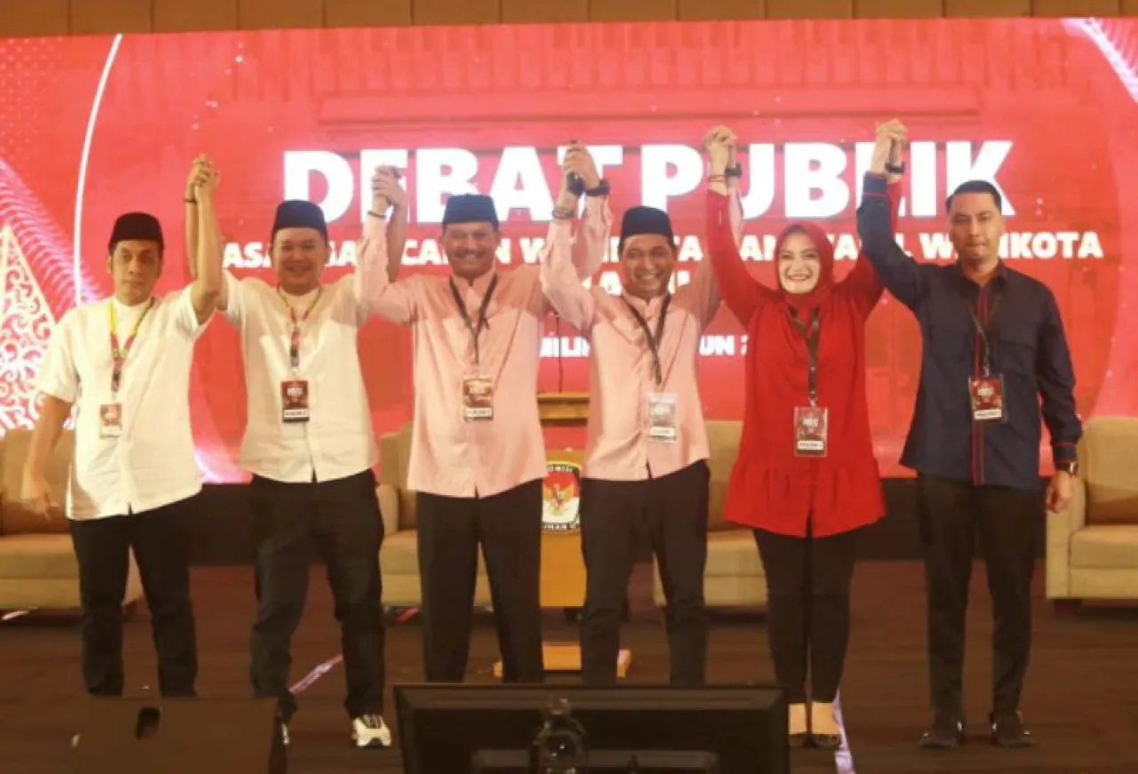 Ini Janji Manis Paslon Saat Debat Perdana Pilkada Kota Madiun