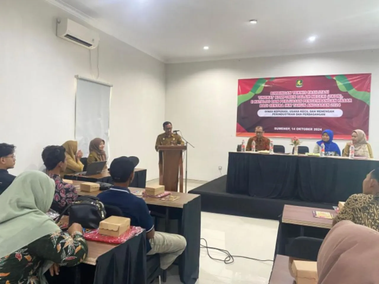 Diskop UKM Perindag Sumenep Gelar Bimtek Pengembangan Sentra IKM