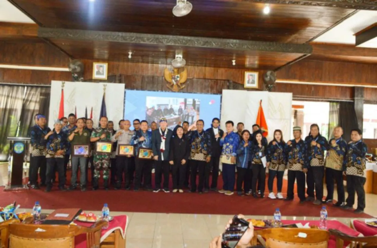 Penuh Hikmad, Rangkaian Pengukuhan Ketua DPC PJI Nganjuk