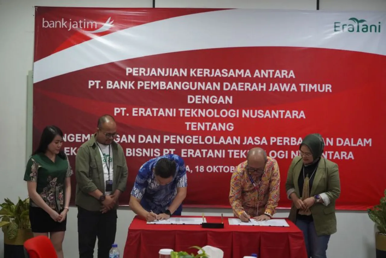 Bank Jatim dan Eratani Kerja Sama Buka Peluang Pembiayaan