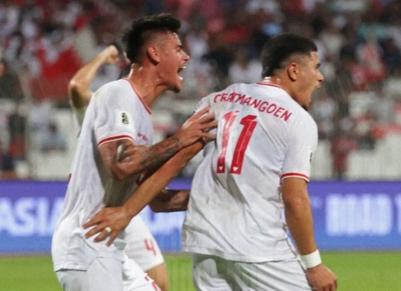Garuda Bangkit, Sukses Jebol Gawang Bahrain