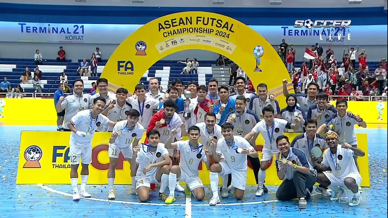 Indonesia Juara Piala AFF Futsal 2024