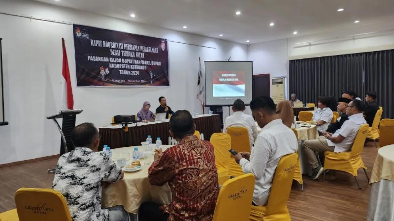 KPU Kotabaru Lakukan Rapat Koordinasi