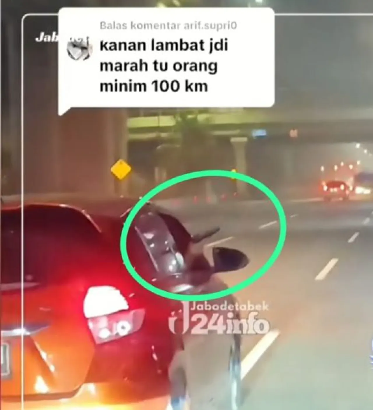 Polisi Buru 'Koboi' Pakai Toyota Yaris yang Acungkan Senpi di Tol Bekasi