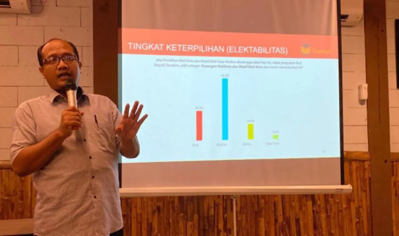 Survei WE Institute: Meski Unggul, Elektabilitas Paslon Madiun Turun