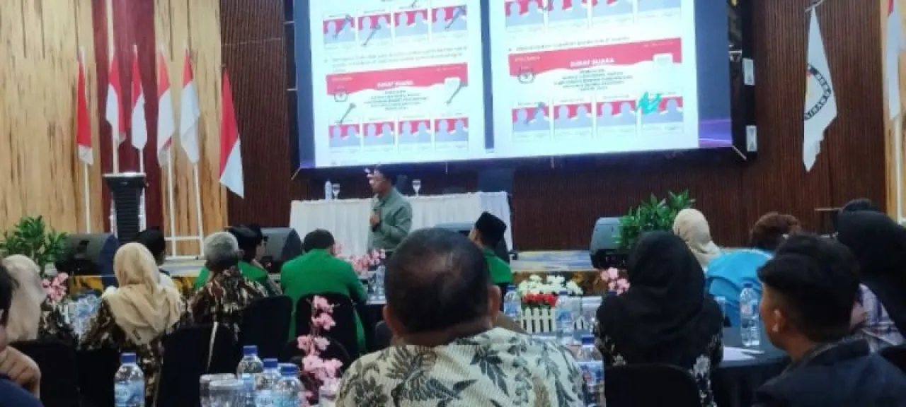 Surat Suara tidak Sah Jadi Bahasan di Sosialisasi Bersama KADIN dan KNPI Kota Batu