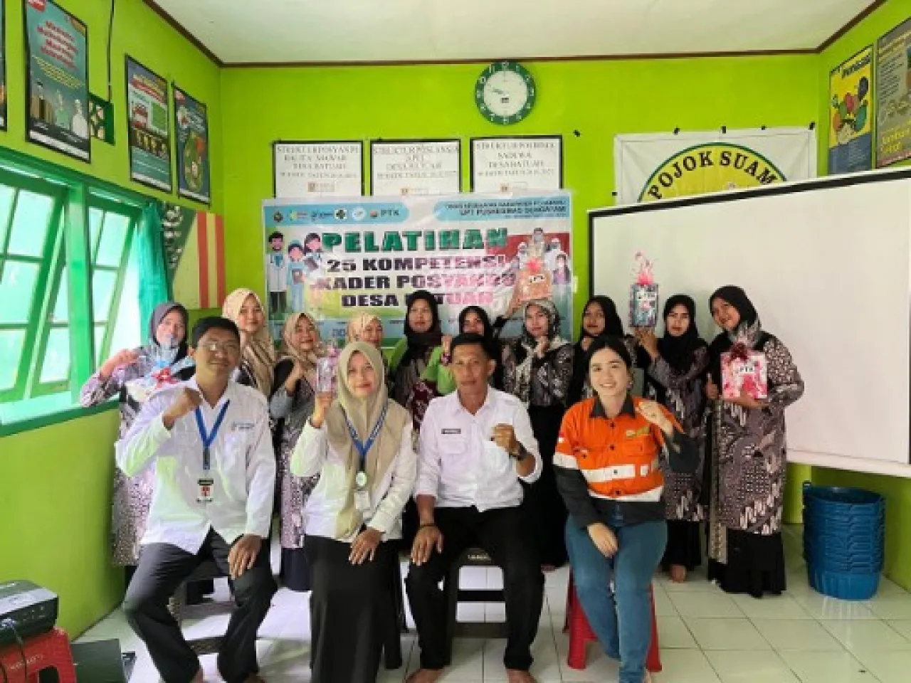 PT Pelsart dan Posyandu Mawar Batuah Persiapkan Pelayanan Kesehatan Terintegrasi. Foto: Sani