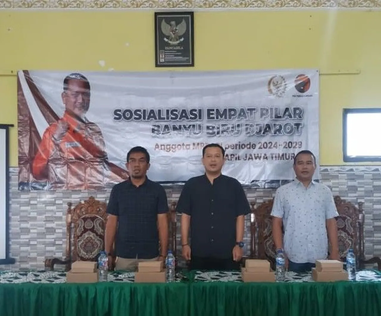 Anggota DPR RI Banyu Biru Djarot Gelar Sosialisasi 4 Pilar Kebangsaan