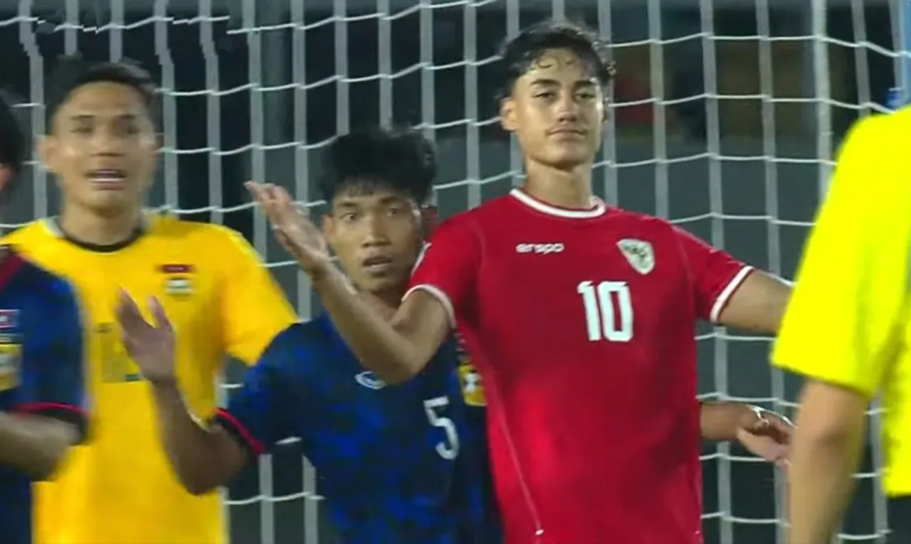 Kerepotan, Timnas Indonesia Ditahan Imbang Laos 3-3