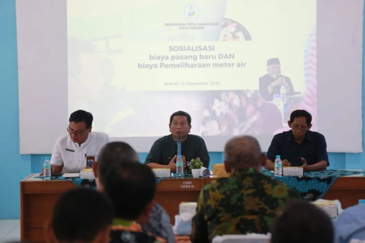 PDAM Kota Madiun Umumkan Tarif Pasang Baru Naik Mulai 2025