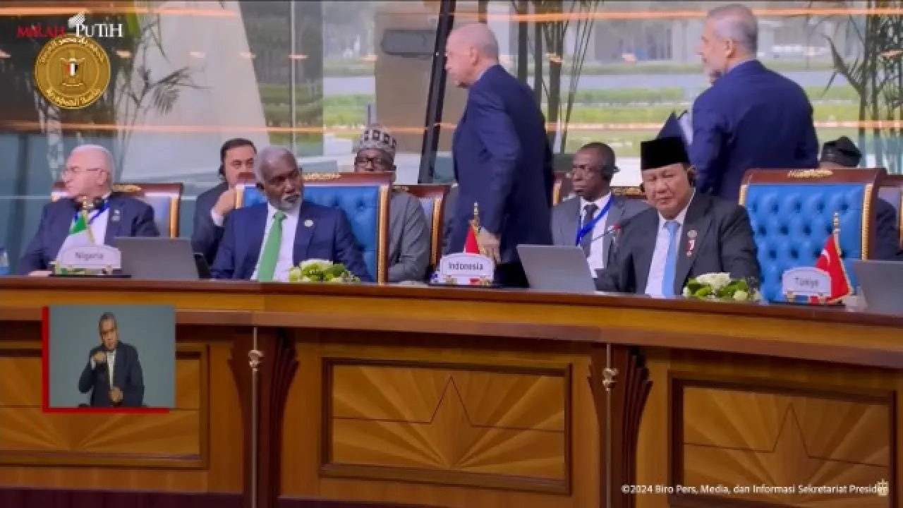 Waduh! Sejumlah Delegasi Negara 'Keluar' dari Forum KTT D-8 Saat Presiden Prabowo Sedang Pidato, Ada Apa?