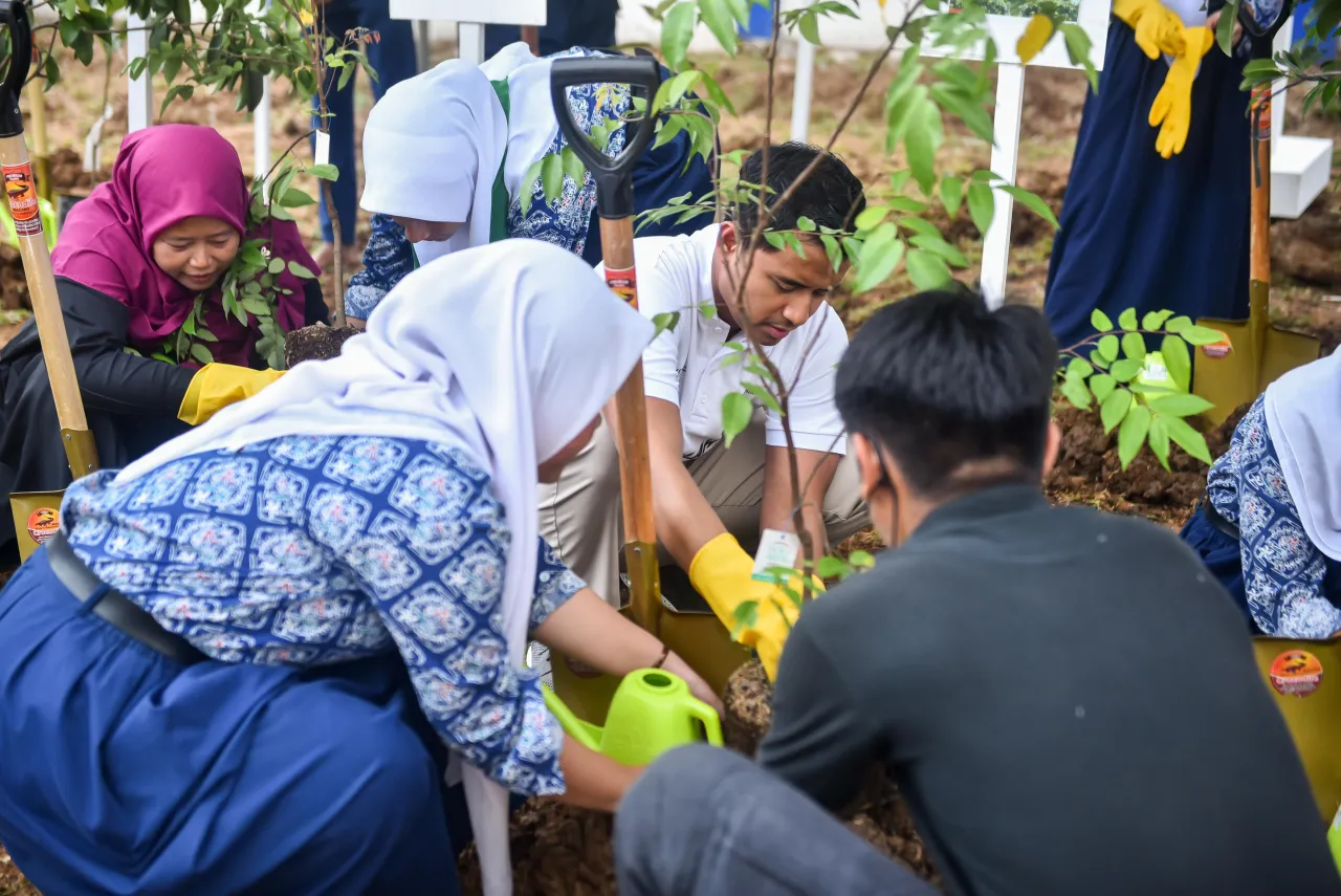 Tingkatkan Edukasi Energi Bersih, PGN buat SMPN 34 Depok jadi Sekolah Energi Berdikari