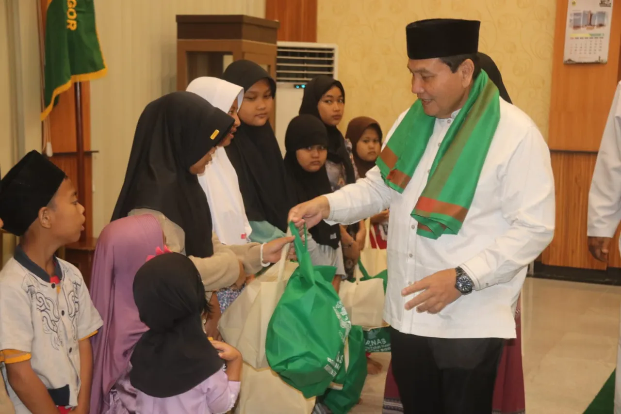 Di Pendopo Bupati, PJ Bupati Bogor Gelar Pengajian Rutin Bulanan