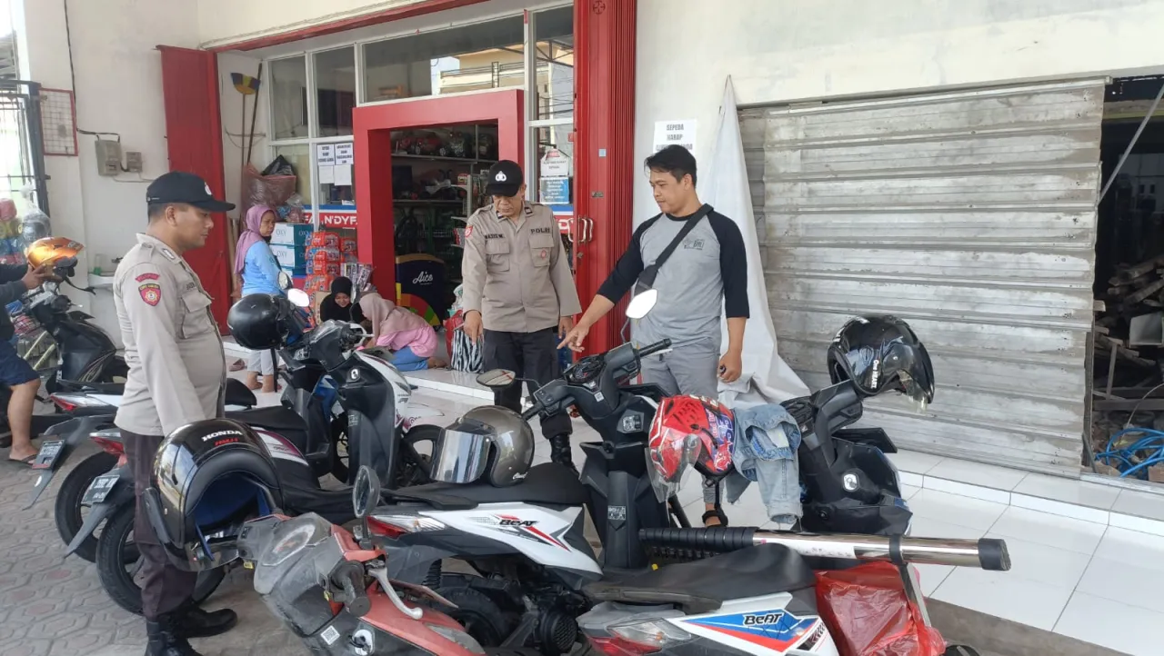Satreskrim Polres Jombang, Buru Komplotam Pelaku Pencurian Motor di Gudo yang Terekam CCTV